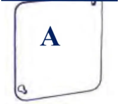 Professional Grade MA-LINE MA-E554 4 x 4 in. Square Flat Cover