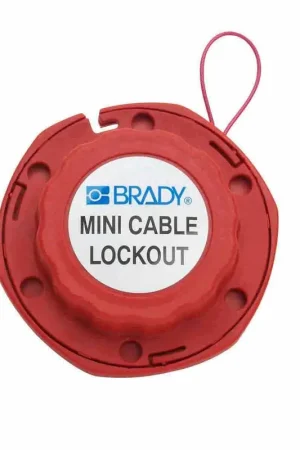 Brady 50940 Mini Cable Lockout 1/16 in Diameter x 8 ft L Exclusive Offer