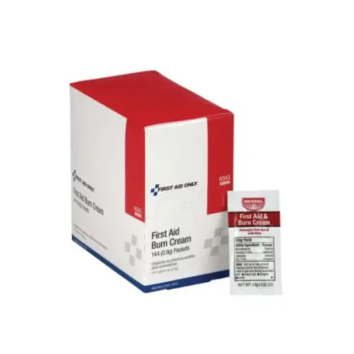 Premium First Aid Only H343 First Aid Burn Cream 0.9 g Box/Wrapped Pack