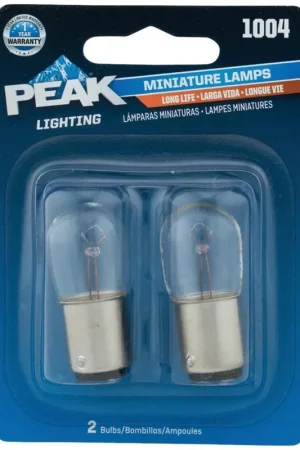 Next Day Delivery Peak 1004LL-BPP Mini Incandescent Automotive Bulb 12.8V Pack