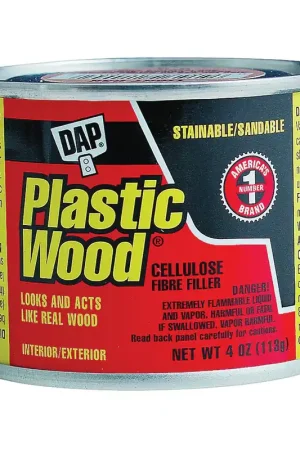 Best Price DAP 21400 Wood Filler Paste Strong Solvent Light Oak 4 oz