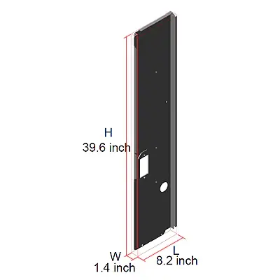 Budget Trane FLU00396 Flue Gas Cover Board Assy