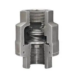 Fan Favorite DFT 8371 DFT SCV 8371 Stainless Steel In-Line Check Valve